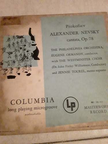 Prokofiev - Alexander Nevsky Andy Warhol - Lp Vinilo Kktus