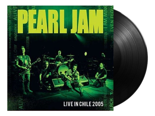 Pearl Jam Live In Chile 2005 Vinilo Nuevo Sellado
