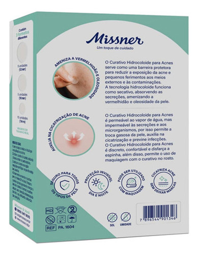 Curativo Hidrocoloide Para Acnes Cartuchos C/24un