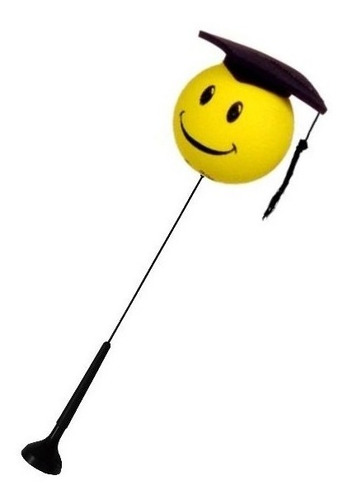 Bola Bolinha Topper Enfeite Para Antena De Carro Formandos
