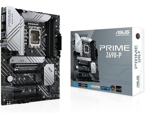 Tarjeta Madre Asus Prime Z690-p Intel 1700 Ddr5 Atx