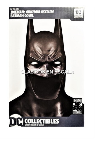 Batman Mascara Arkham Asylum 1/2 Uni5000- Z Dc Collectibles 