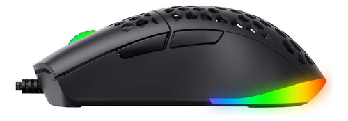 Mouse Gamer Havit Ms1036 Rgb Programable 7200 Dpi Negro