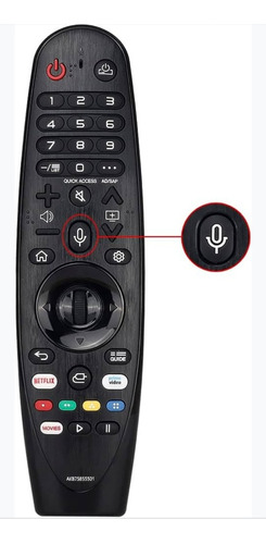 Control Remoto Magic LG Con Control De Voz Boton Netflix 