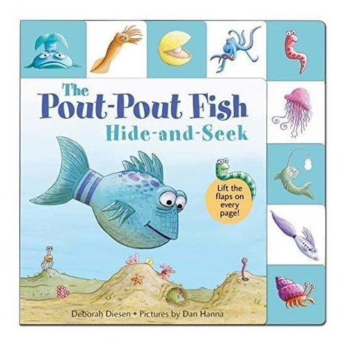 Lift-the-flap Tab: Hide-and-seek, Pout-pout Fish - (libro En