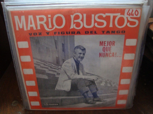 Vinilo Mario Bustos Mejor Que Nunca Aa T3