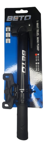 Inflador De Mano Para Bicicletas Beto Cld-038 Telescopico