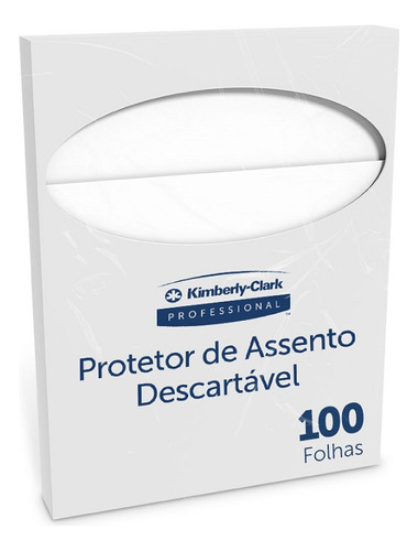 Protetor De Assento Descartável Kimberly Clark 100 Unidades