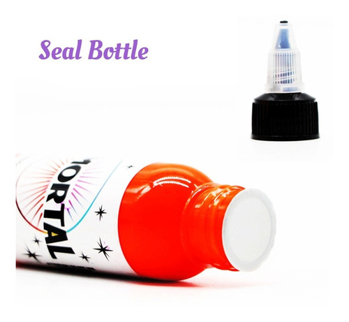 Tintas Para Tatuar Uv Brilla Noche Luz Fluorescente 1/2 Onza