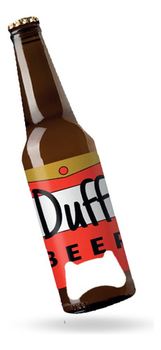 Destapador Llavero Botella Cerveza Duff Los Simpson