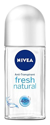 Nivea Fresh Natural Roll-on Deodorant Pack De 3 X 50 Ml.