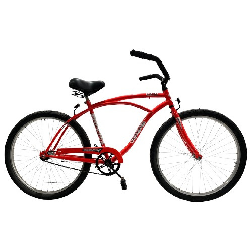 Bicicleta Playera C/pedal R26 Hombre Naranja Fluo
