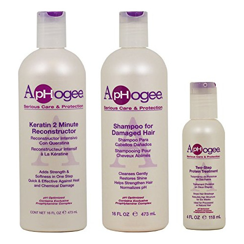 Aphogee Keratina 2 Minutos Reconstructor 16oz + 92rim