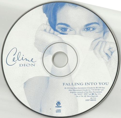 Imagen 3 de 9 de Cd Celine Dion - Falling Into You 1995 Epic - Canadá