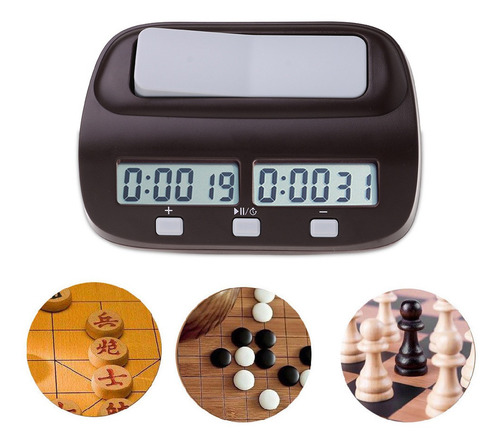 Imagen 10 de 10 de Reloj Digital Profesional De Ajedrez Cuenta Arriba Abajo Tem