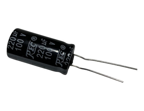 Capacitor 220uf X 100v 85º - Marca Rec !!!