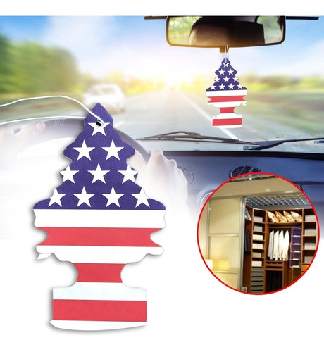 Imagem 4 de 4 de 2 Little Trees Aromatizante Cheirinho Carro Vanilla Eua