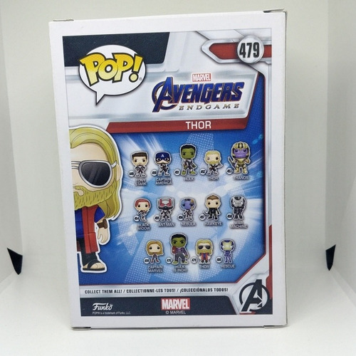 Figura Colección Funko Pop Marvel Avengers Endgame Thor