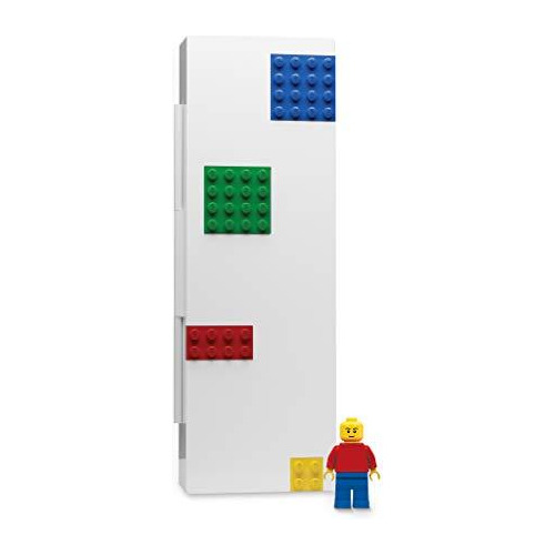 Caja De Lápices Lego Con Ladrillos Y Mini Figura Para