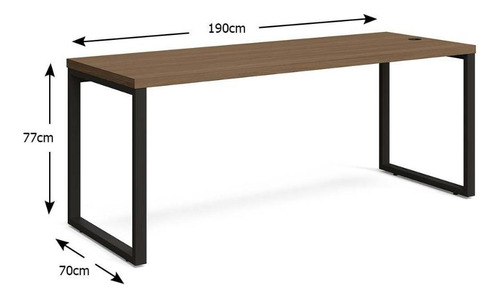 Mesa Diretor Escritório Industrial F190 Munique - Kappesberg