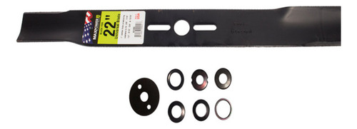 Cuchilla Para Podadora 22 Universal Con Adaptadores 331050