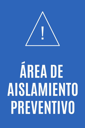 Lamina Medidas De Prevención-área De Aislamiento Preventivo-