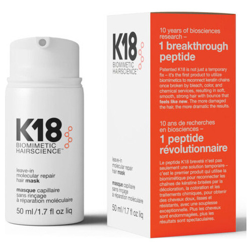 Mascarilla Restauradora Sin Enjuague Damage K18 Molecular Re