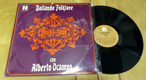 Alberto Ocampo Bailando Folklore Disco Lp Vinilo