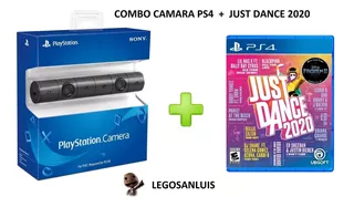 Combo Camara V2 Sony Ps4 + Just Dance 2020 Ps4 Físico Nuevo