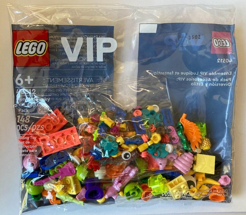 Lego Pack De Accesorios Vip: Diversión Y Estilo Iconic 40512