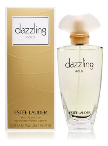 Perfume Dazzling Gold De Estee Lauder 75ml. Para Damas