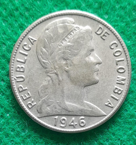 Moneda De 5 Centavos Año 1946, Estado Ef