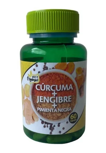 Cucurma + Jengibre Y Pimienta 