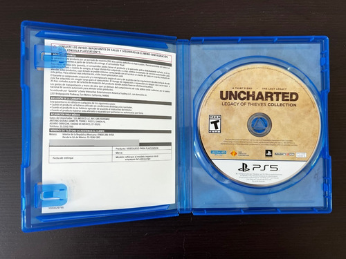 Uncharted: Legacy Of Thieves Collection Ps5 (Usado)