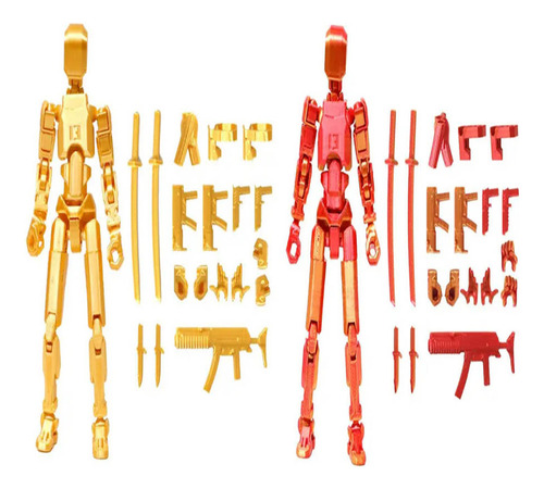 2 Piezas De Modelos De Cuerpo Humano En 3d Para Juegos De Pa