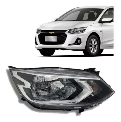 Lanterna Dianteira Onix Ltz 2020 2021 22 23 2024 Hatch Sedan