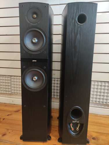 Par De Bafles Jamo C 807 Excelentes, Oportunidad!!,en Avalon Negro (Usado)