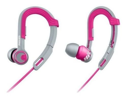 Fone De Ouvido Philips Shq3300/00 Pk Actionfit - Pink