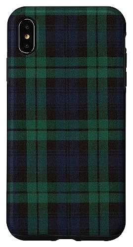 Funda Para iPhone XS Max Campbell Watch Scotland Plaid Cl-02