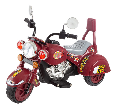 Motocicleta Chopper De 3 Ruedas Para Ni&ntilde;os, Triciclo,