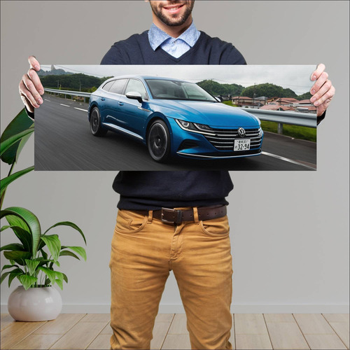 Cuadro 30x80cm Auto 2021 Volkswagen Arteon Shoot 845