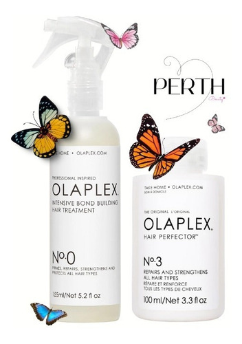 Kit Olaplex® Paso 0 Y 3 Reparación Intensiva Para El Cabello