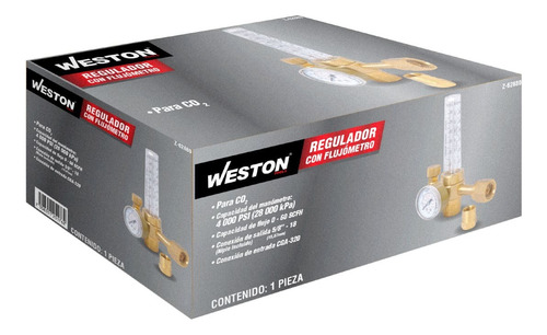 Regulador Con Flujometro Para Co2