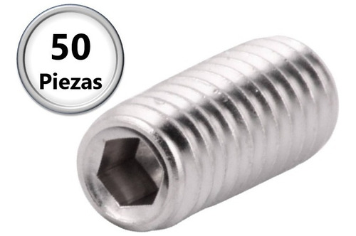 50 Opresores Allen Inoxidable 1/2-13 X 1-1/2 P