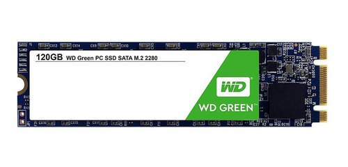 Disco De Estado Solido Ssd Wd 120gb M.2 Sata 3 Green Mg