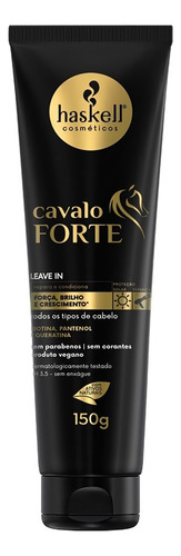 Kit Haskell Cavalo Forte Shampoo Cond 1l Masc 900g Leavin