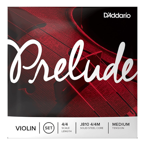 Daddario J-810 4/4m Cuerdas Para Violin 4/4