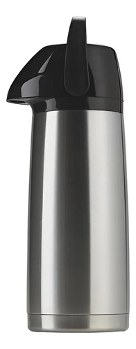Garrafa Térmica Air Pot Inox Inquebrável 1,8 L Invicta 100198180105 cor Prata