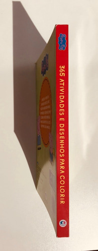 Imagem 2 de 6 de Livro De Atividades Para Colorir Infantil 365 Peppa Pig