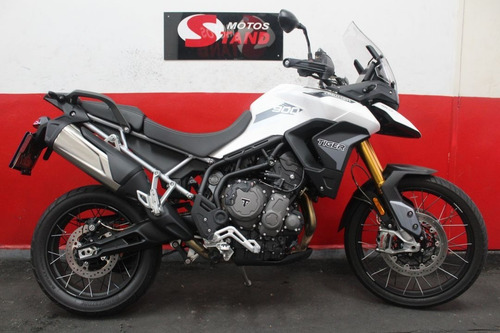 Imagem 1 de 11 de Triumph Tiger 900 Rally Abs 2021 Branca Branco